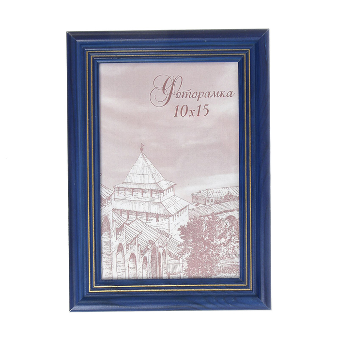 Фоторамка 10х15 см "Синяя сосна"