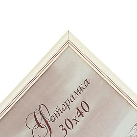 

Фоторамка 30х40 см "Белая сосна"