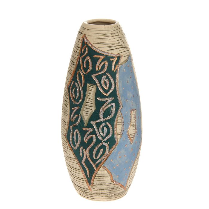 Ваза "Евро" средняя, абстракция