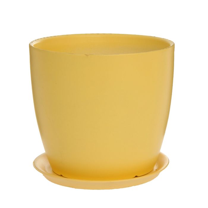 Кашпо "Осень" жёлтое, глянец, 3 л