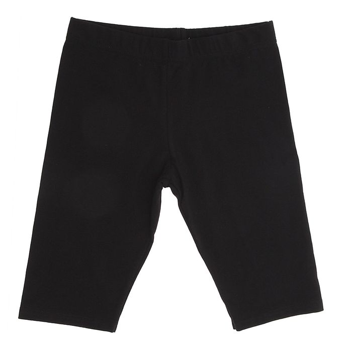 Велошорты гимнастические, размер 34, цвет чёрный