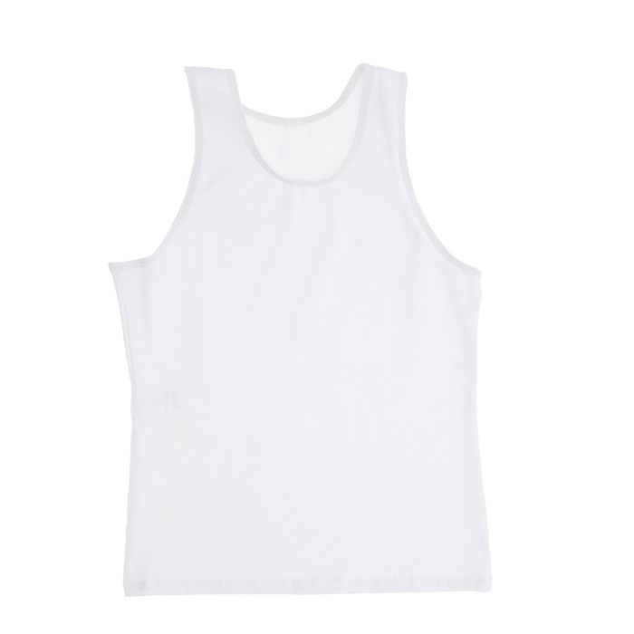 Майка гимнастическая, размер 28, цвет белый