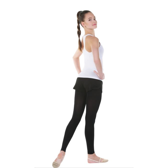 Майка-борцовка гимнастическая, размер 38, цвет белый