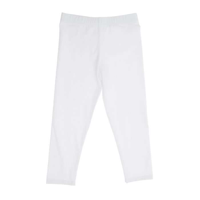 Леггинсы для гимнастики, длина 7/8, размер 40, цвет белый