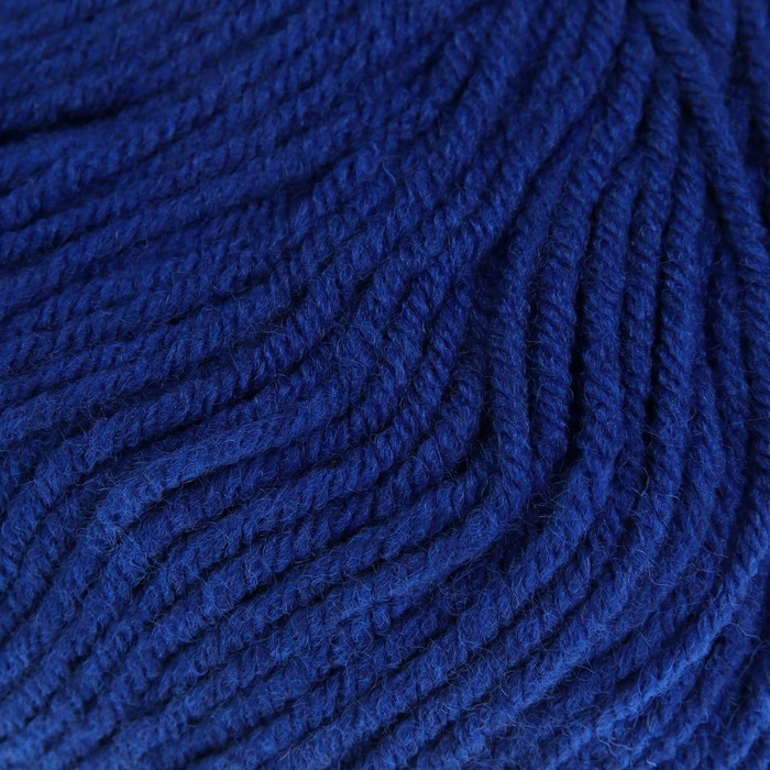 Пряжа "Кроха" 20% шерсть, 80% акрил 135м/50гр (0170, василек)