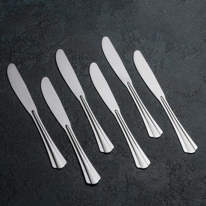 Нож столовый 19,6 см "Новинка", упрощенная обработка, толщина 1,2 мм