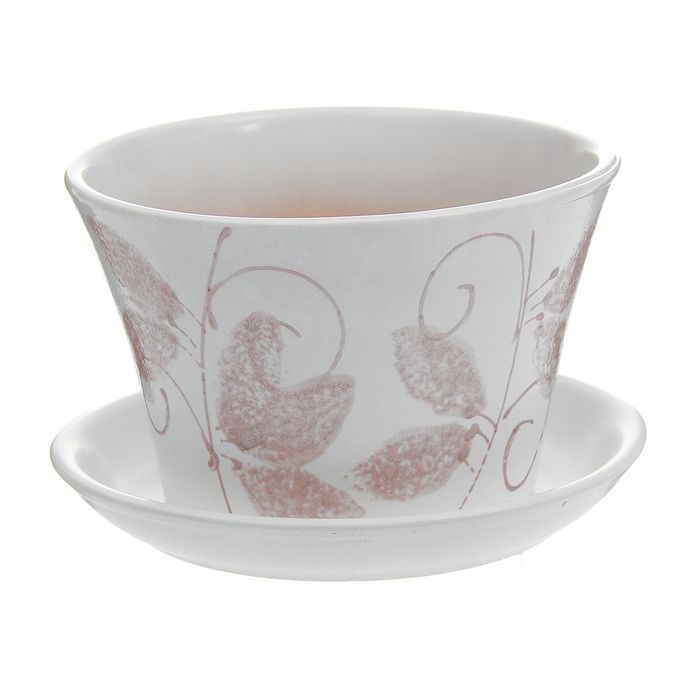 Кашпо "Лазурит" сиреневое 1,5 л