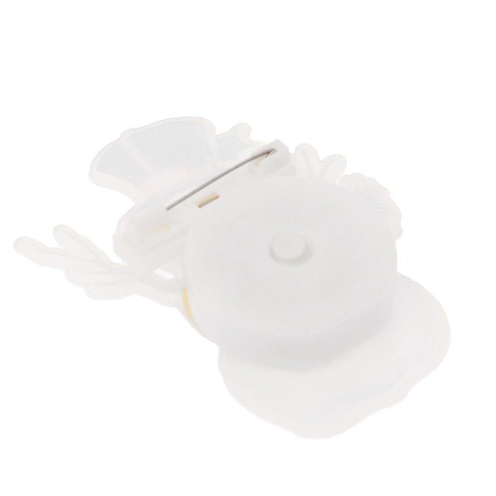 Значок световой "Снеговичок в шляпе"