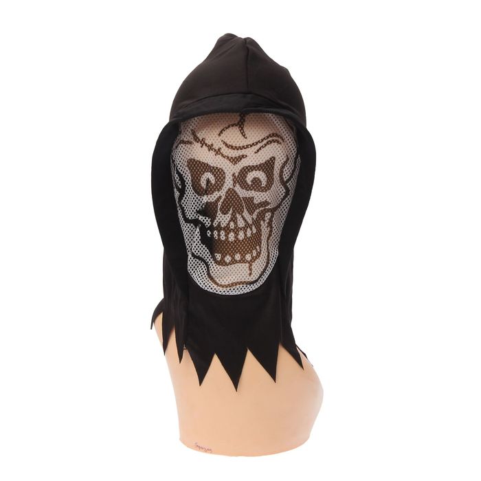 Карнавальная маска "Череп" с зубами