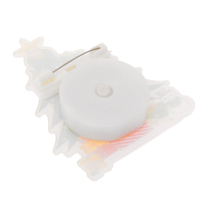 Значок световой "Ёлочка с подарками"