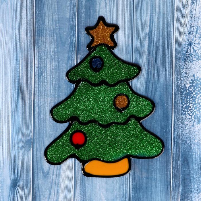 Наклейка на стекло &quot;Ёлочка&quot;