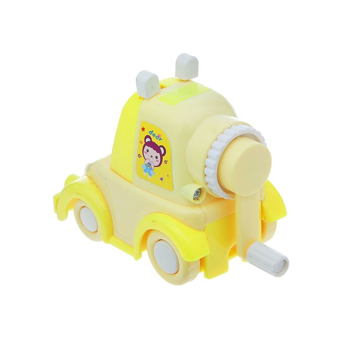 Точилка механическая с контейнером МИКС Машинка