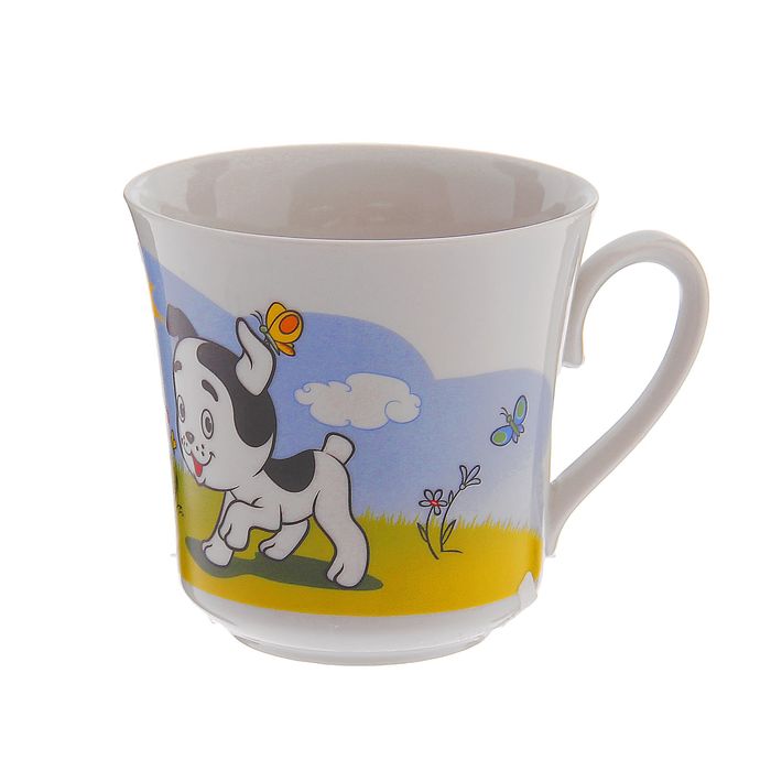 Кружка 250 мл "Котенок по имени Гав", цвет МИКС