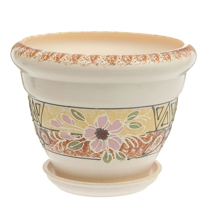 Кашпо "Ани" мозаика, микс 5,5 л