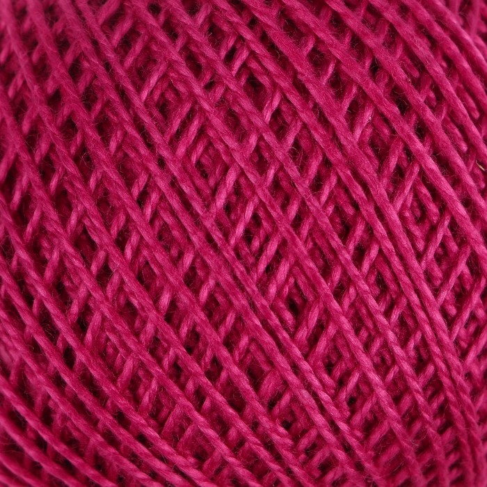 Нитки вязальные "Ирис" 150м/25гр 100% мерсеризованный хлопок цвет 1410