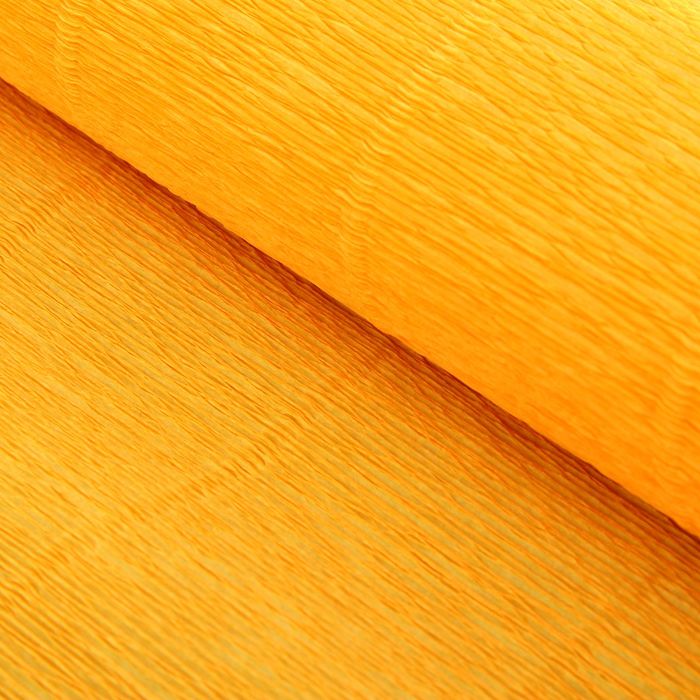 Бумага гофрированная, 576 "Светло-оранжевая", 0,5 х 2,5 м