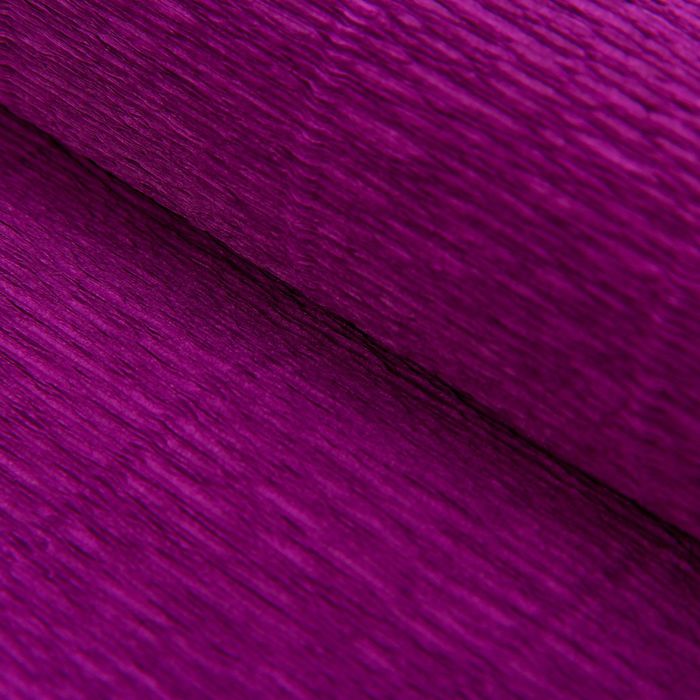 Бумага гофрированная, 593 Фиолетовая, 0,5 х 2,5 м
