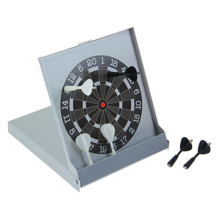 Игра настольная 2 в 1 "Крестики–нолики + дартс"