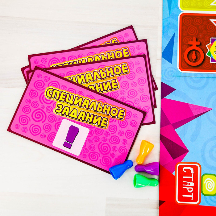 Настольная игра веселая на реакцию и внимание "Выкрутасы"