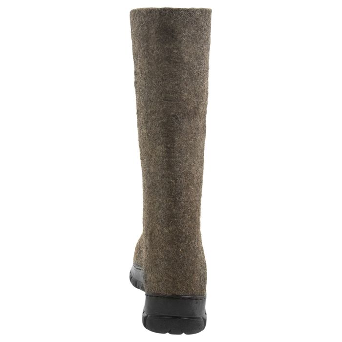 Валенки грубошерстные серые, на нескользящей подошве МИКС, р. 44