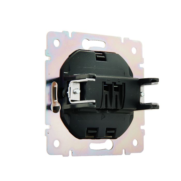 Розетка акустическая, белая