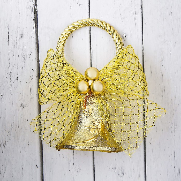 Украшение новогоднее "Колокольчик на подвесе"