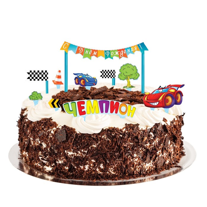 Набор для украшения торта "Чемпион"
