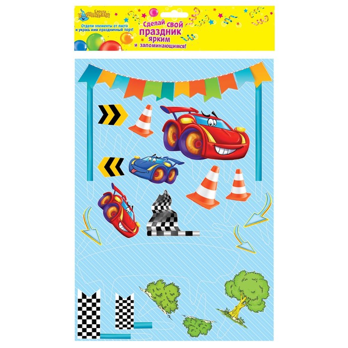 Набор для украшения торта "Чемпион"