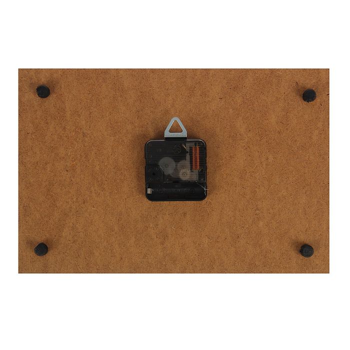 Часы настенные прямоугольные "Ромашки в вазе и лимоны", 20х30 см микс