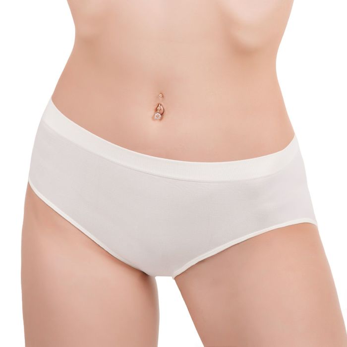 Бесшовные трусы женские slip, макси, Collorista (шампань,2XL/3XL)