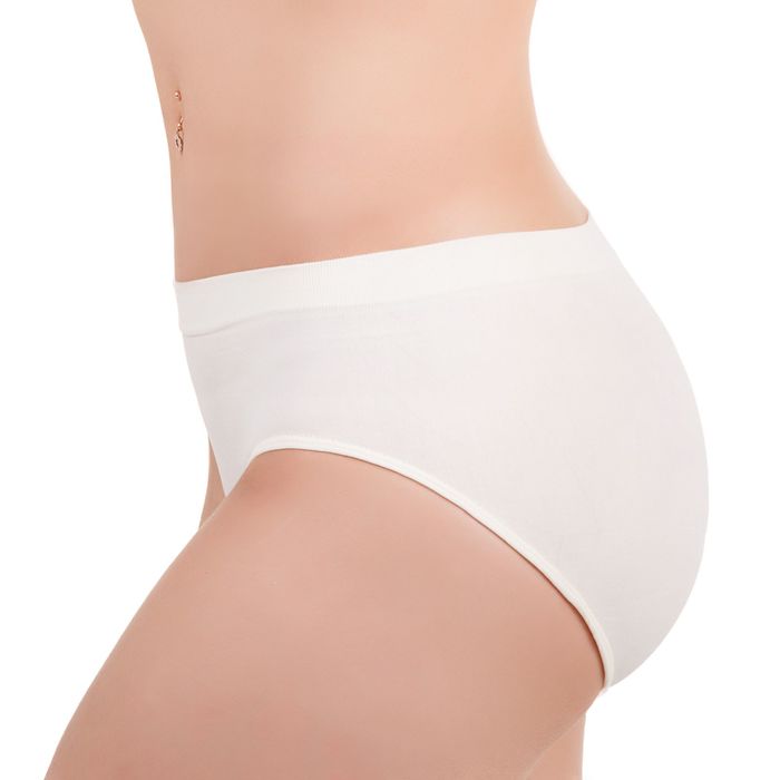 Бесшовные трусы женские slip, макси, Collorista (шампань,L/XL)