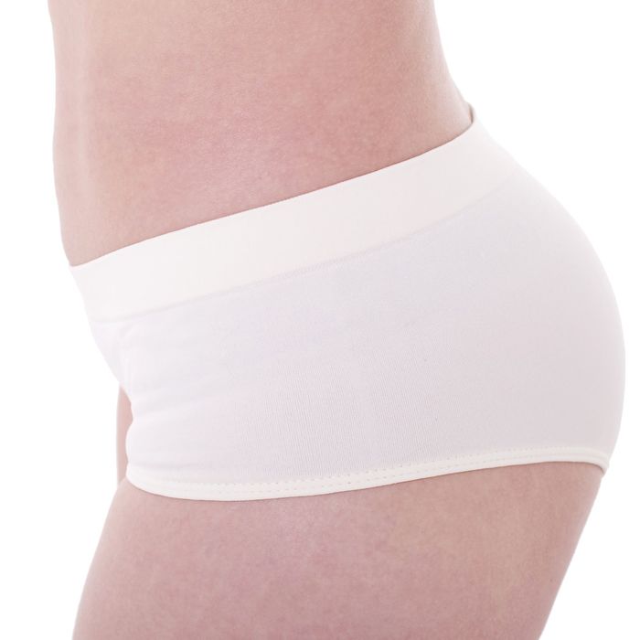 Бесшовные трусы-culotte женские с заниженной талией, Collorista (шампань,S/M)