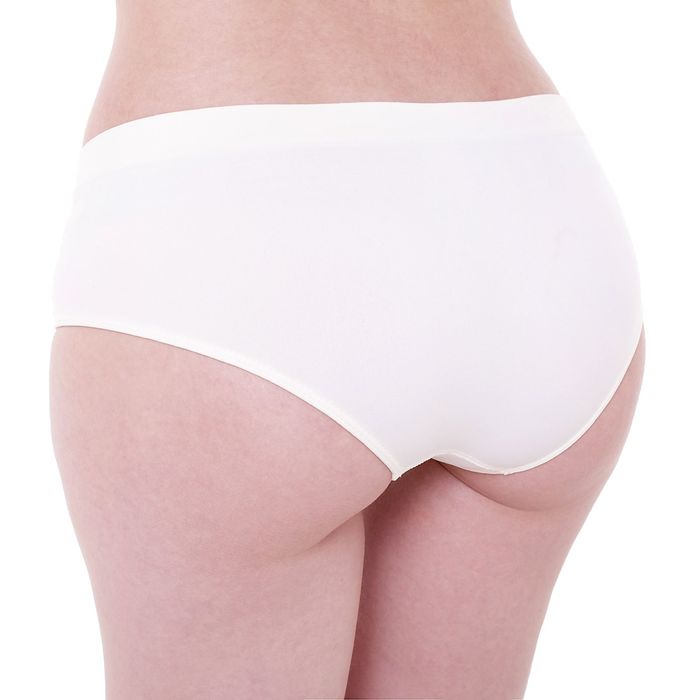 Бесшовные трусы-culotte женские с заниженной талией, Collorista (шампань,S/M)