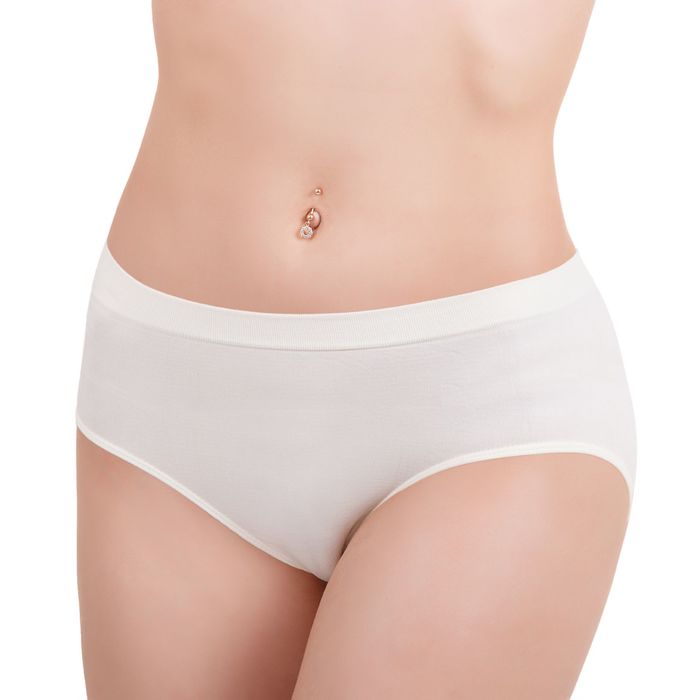 Бесшовные трусы женские slip, макси, Collorista (шампань,4XL/5XL)