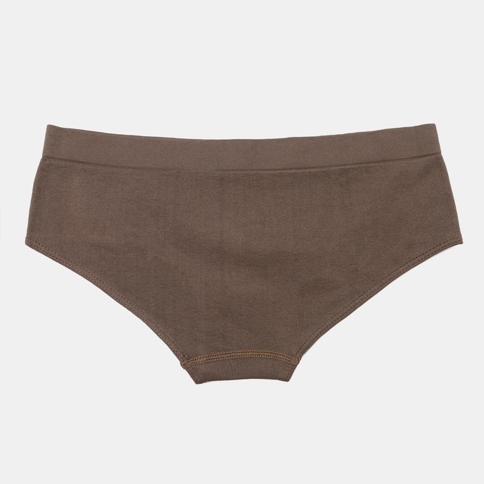 Бесшовные трусы-culotte женские с заниженной талией, Collorista (кофе,L/XL)