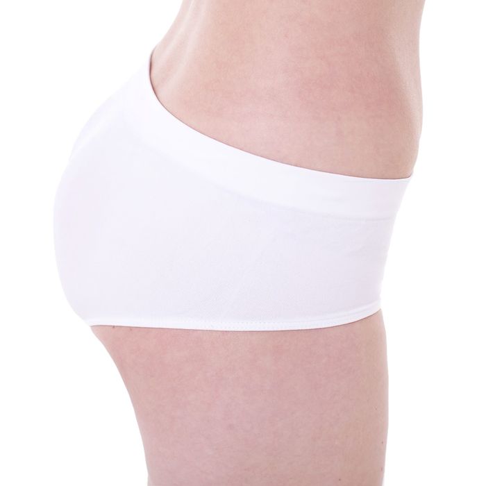 Бесшовные трусы-culotte женские с заниженной талией, Collorista (белый,L/XL)
