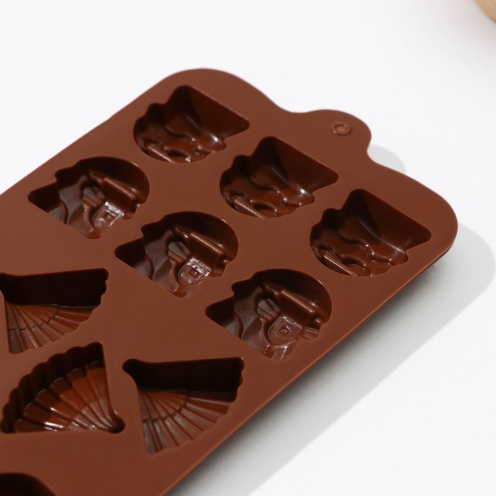 Форма для льда и шоколада "Дамский набор", 14 ячеек