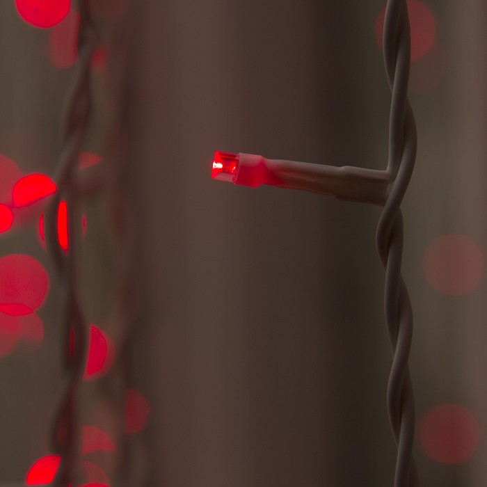 Гирлянда "Занавес" улич. УМС, Ш:2 м, В:3 м, Н.Б. 3W LED-760-220V, БЕЗ контр. КРАСНЫЙ