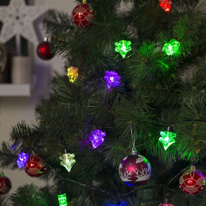 Гирлянда "Метраж" улич. с насад. "Ель большая" 5 м, Н.Т. LED-30-220V, моргает. МУЛЬТИ