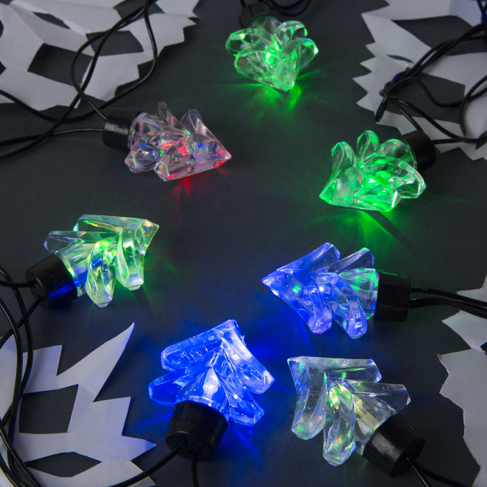 Гирлянда "Метраж" улич. с насад. "Ель большая" 5 м, Н.Т. LED-30-220V, моргает. МУЛЬТИ