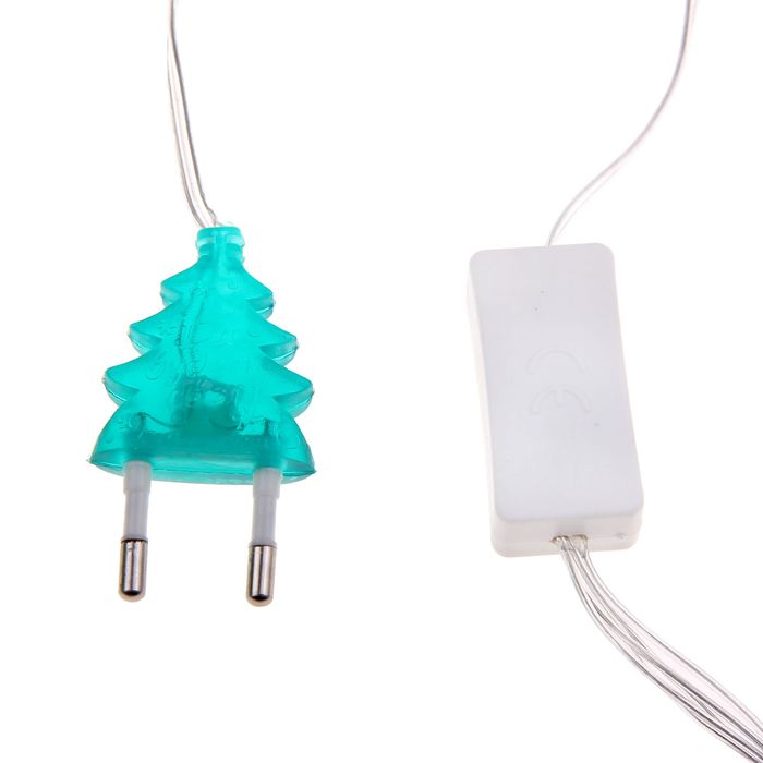 Гирлянда "Метраж" 5 м с насад. “Морская звезда”, Н.С. LED-20-220V, моргает, МУЛЬТИ