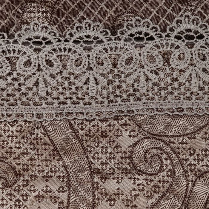 Покрывало "Этель Роял" Лиссабон евро 220х240 см, 50х70+5 см - 2 шт., 100% хлопок, жаккард