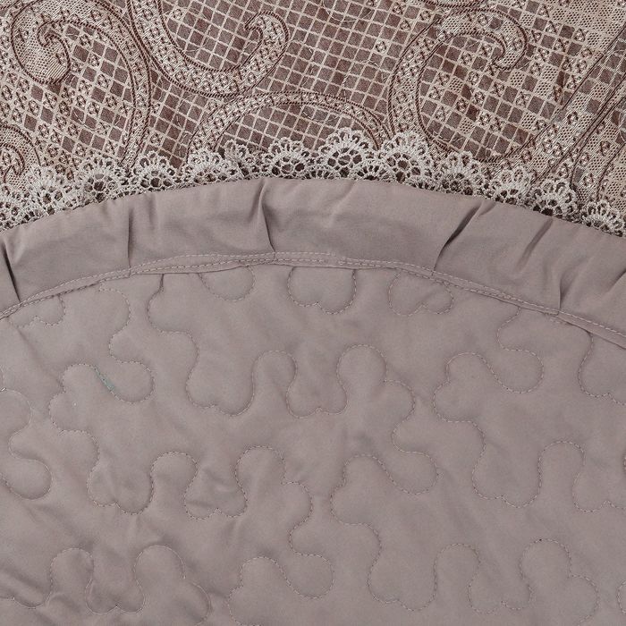 Покрывало "Этель Роял" Лиссабон евро 220х240 см, 50х70+5 см - 2 шт., 100% хлопок, жаккард