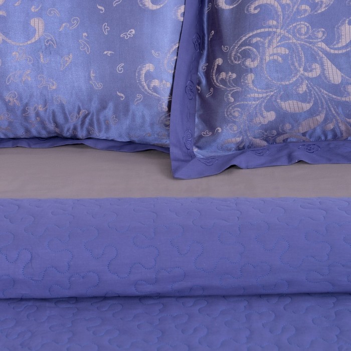 Покрывало Этель Эксклюзив "Марокко" евро, размер 220х240 см, 50х70+5 см - 2шт.