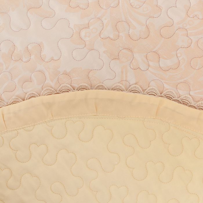 Покрывало "Этель Роял" Санторини евро 220х240 см, 50х70+5 см - 2 шт., 100% хлопок, жаккард