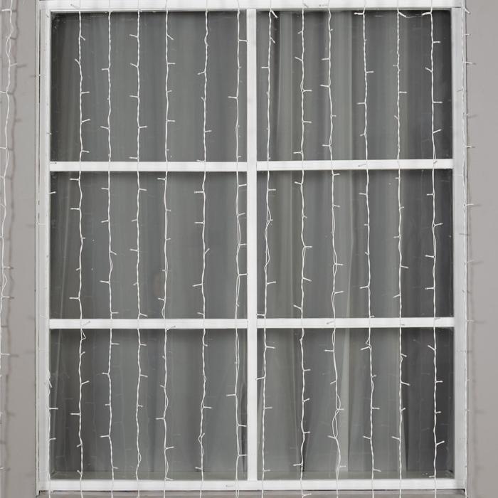 Гирлянда "Занавес" улич. УМС, Ш:2 м, В:6 м, Н.Б. 2W LED-1440-220V, БЕЗ контр. фикс ФИОЛЕТ