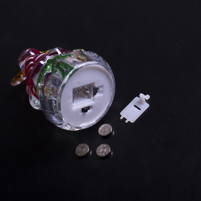 Игрушка световая "Подарок от лося" (батарейки в комплекте) 1 LED, RGB