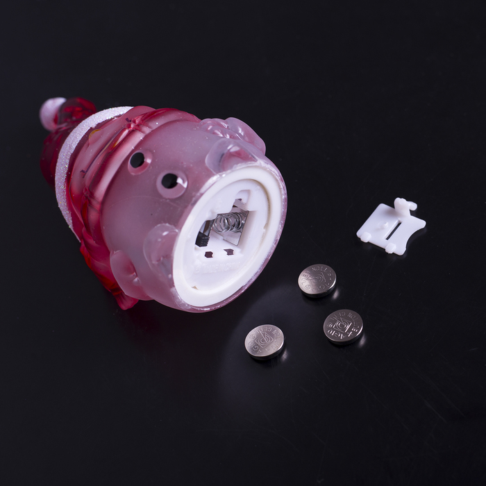 Игрушка световая "Гномик-снеговик" (батарейки в комплекте) 1 LED, RGB