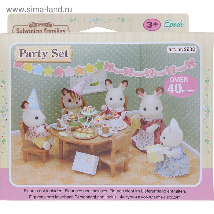 фото Игровой набор «вечеринка» sylvanian families