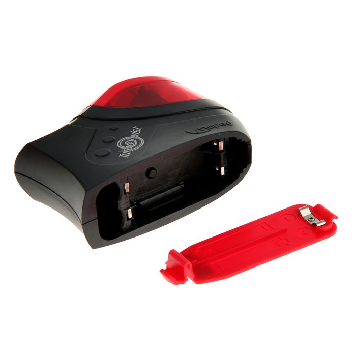 Точилка электрическая TURBO TWIST, черно-красный, 1 отверстие, пластик